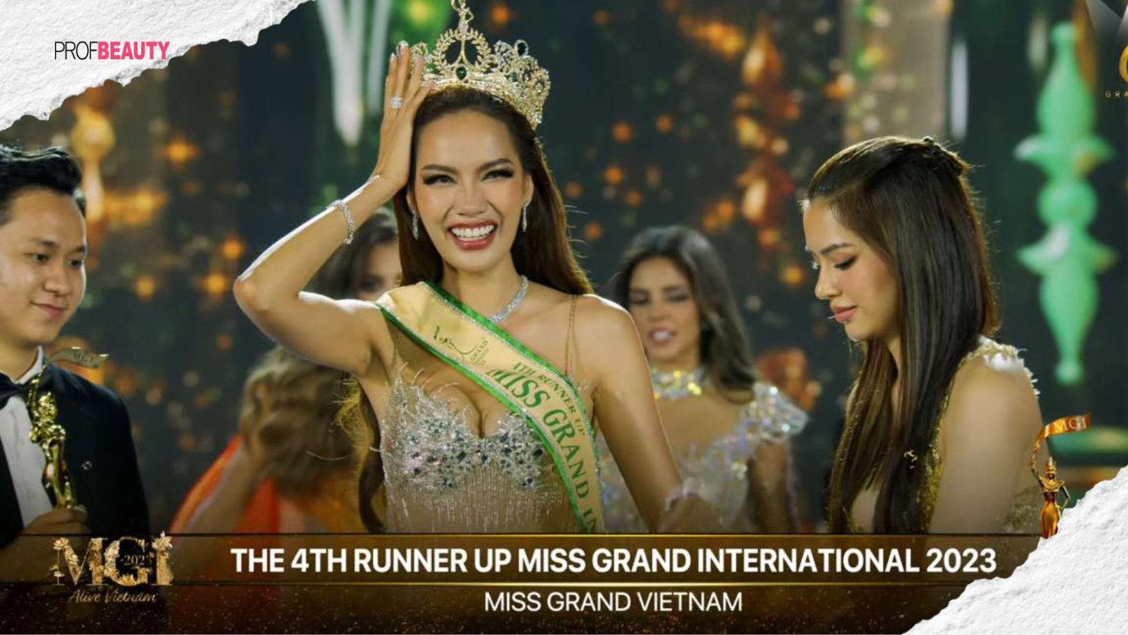 Lê Hoàng Phương là Á hậu 4 Miss Grand International 2023